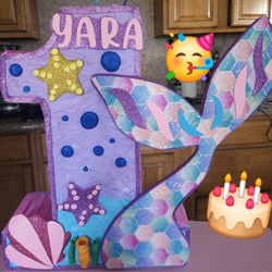 Custom Mermaid Pinata 