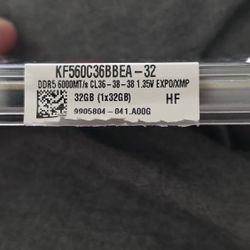 Kingston Fury DDR5 32GB 6000MT/s RAM (single sticks)