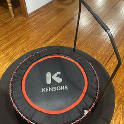 Rebounder exercise, trampoline