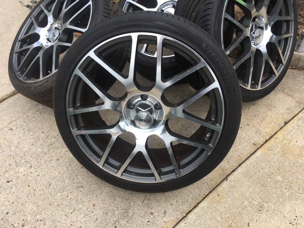 22 inch TSW rims came off a Mercedes like new {contact info removed}