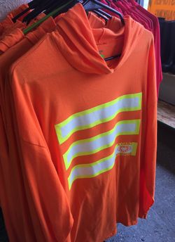 High Visibility long sleeve with hoodie