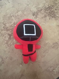 squid game guard keychain