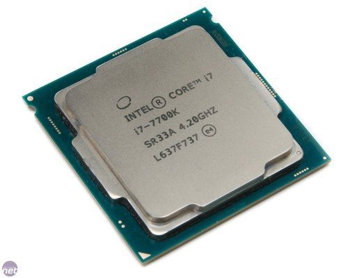 Intel i7-7700k 4 cores/ 8 threads Processor 4.2 GHz