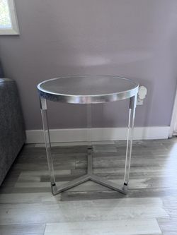 Mirror Table With Candles