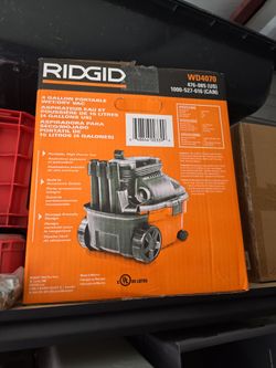 Ridgid WD4070 4 Gallon Wet/Dry Vacuum