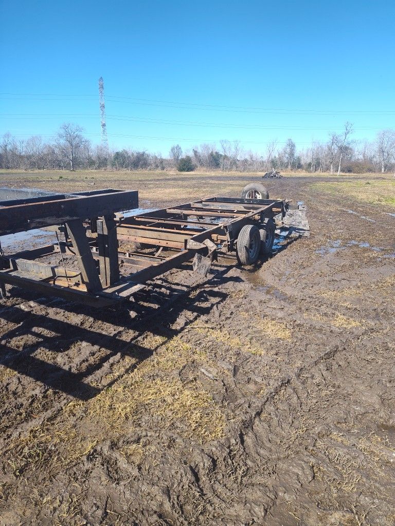 Camper trailer frame