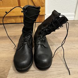 Vintage Wellco military combat boots,10W