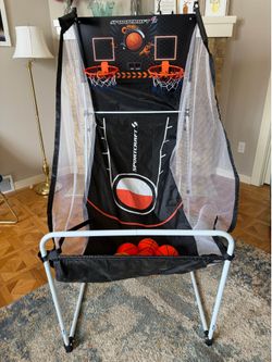 Sportcraft Junior Portable Foldable Basketball Arcade Game