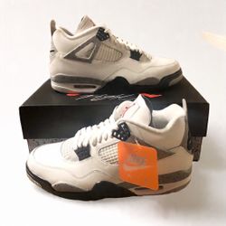 Air Jordan 4 Retro White Cement 2025 Size 11 (100% Authentic)
