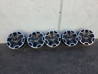 17" JEEP Wrangler Rubicon OEM rims