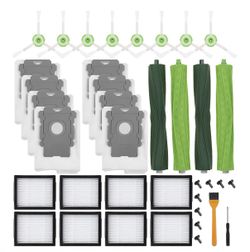 Katerelis 26 Pack Compatible with E/i/j Series Replacement Parts, i2 i3 i3+ i4 i4+ i6 i6+ i7 i7+ i8 i8+/Plus e5 e6, 2 sets of multi-surfacerubber roll