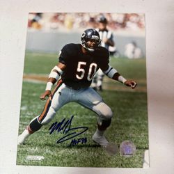 MICHAEL SINGLETARY signed *CHICAGO BEARS* 8X10 photo