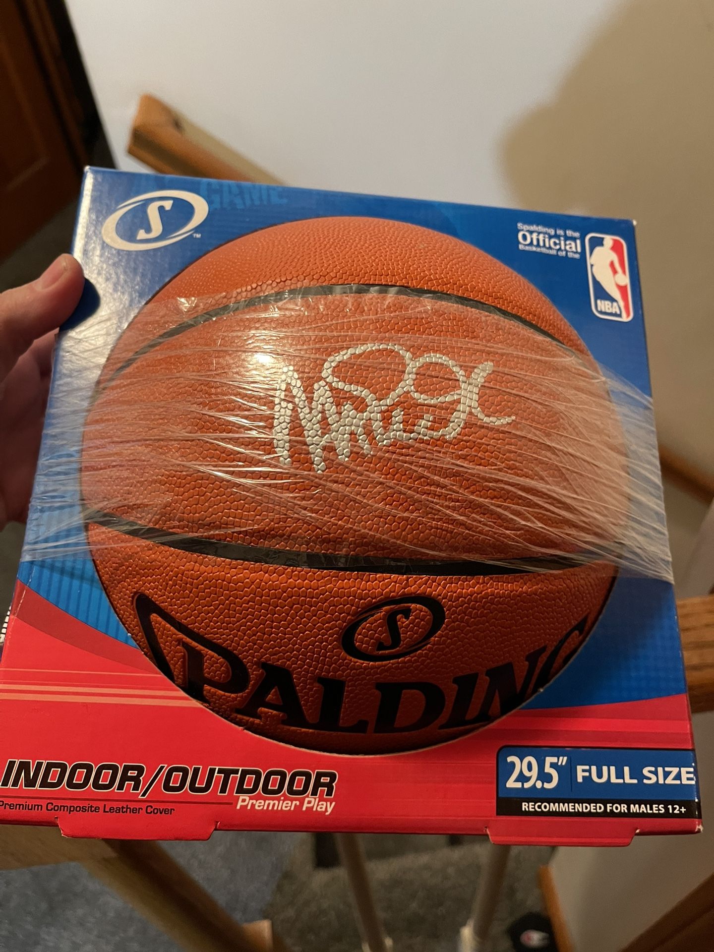 Magic Johnson Autographed Basketball