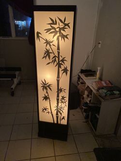 Nice accent light with dimmer switch it lights up from both sides