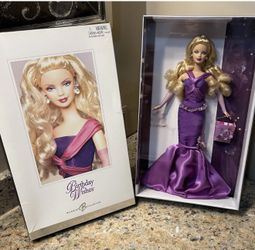Barbie Birthday Wishes Silver Label Collector Doll 2004 Mattel No. C6228 NRFB