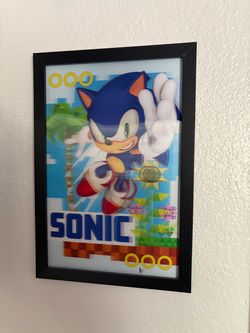 Sonic wall art