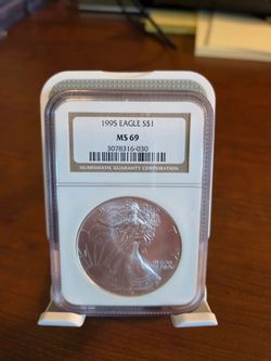 1995 American Silver Eagle MS 69