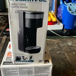 Single Serve Coffee Marker 