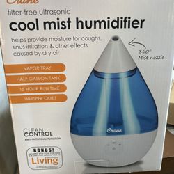 New Cool Mist Humidifier 