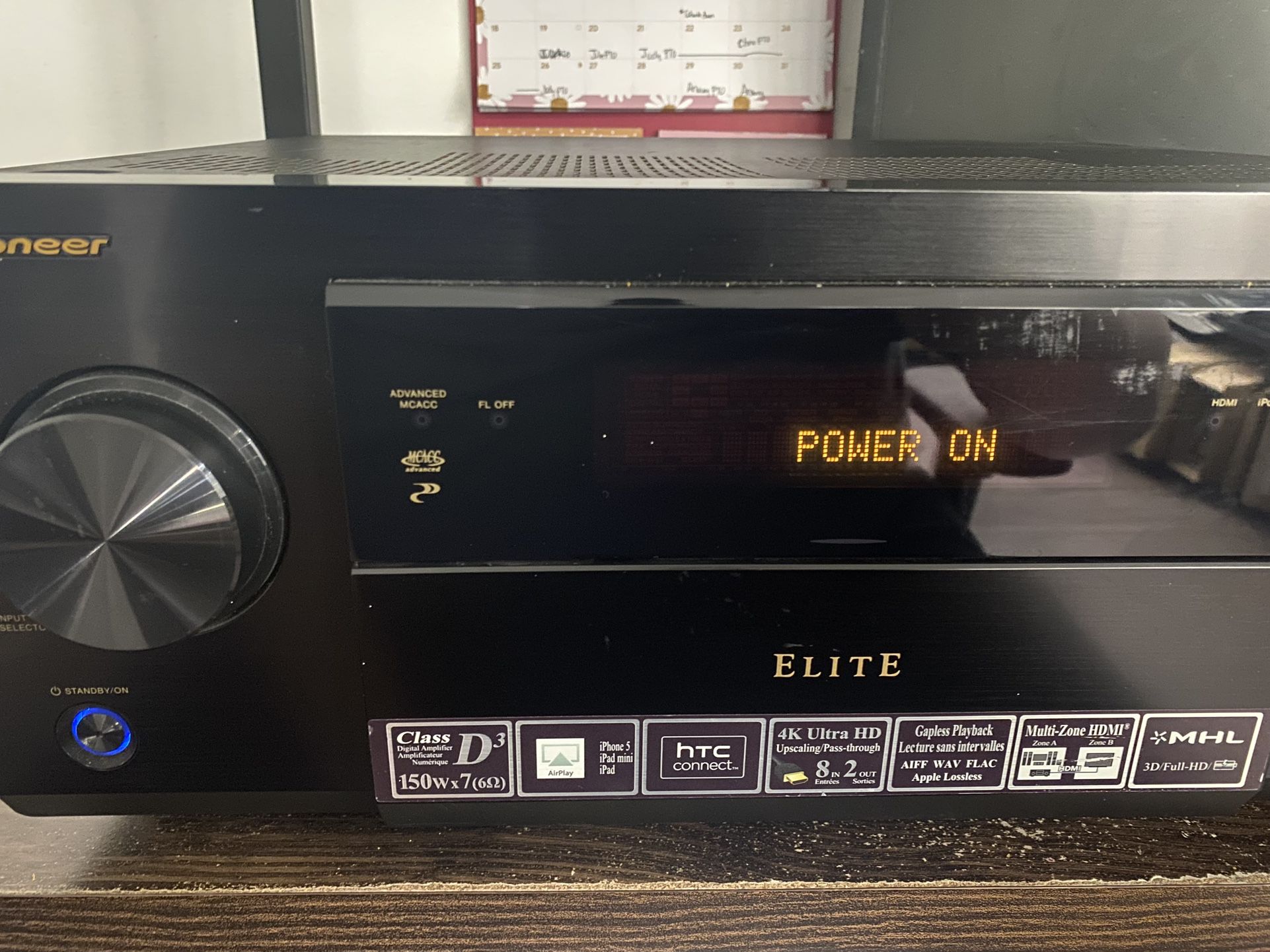 Pioneer Elite SC-71 AV Receiver