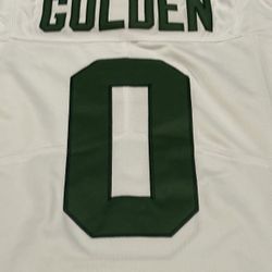 Youth and Adult New Green Mathew Golden Green Bay Packers  Jersey #0