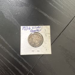 1936 S Silver Quarter