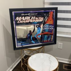 Bud light collectible Mirror March to the championship 2009