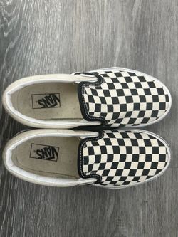Classic Slip-On Checkerboard Shoe (size 2) kids sizes