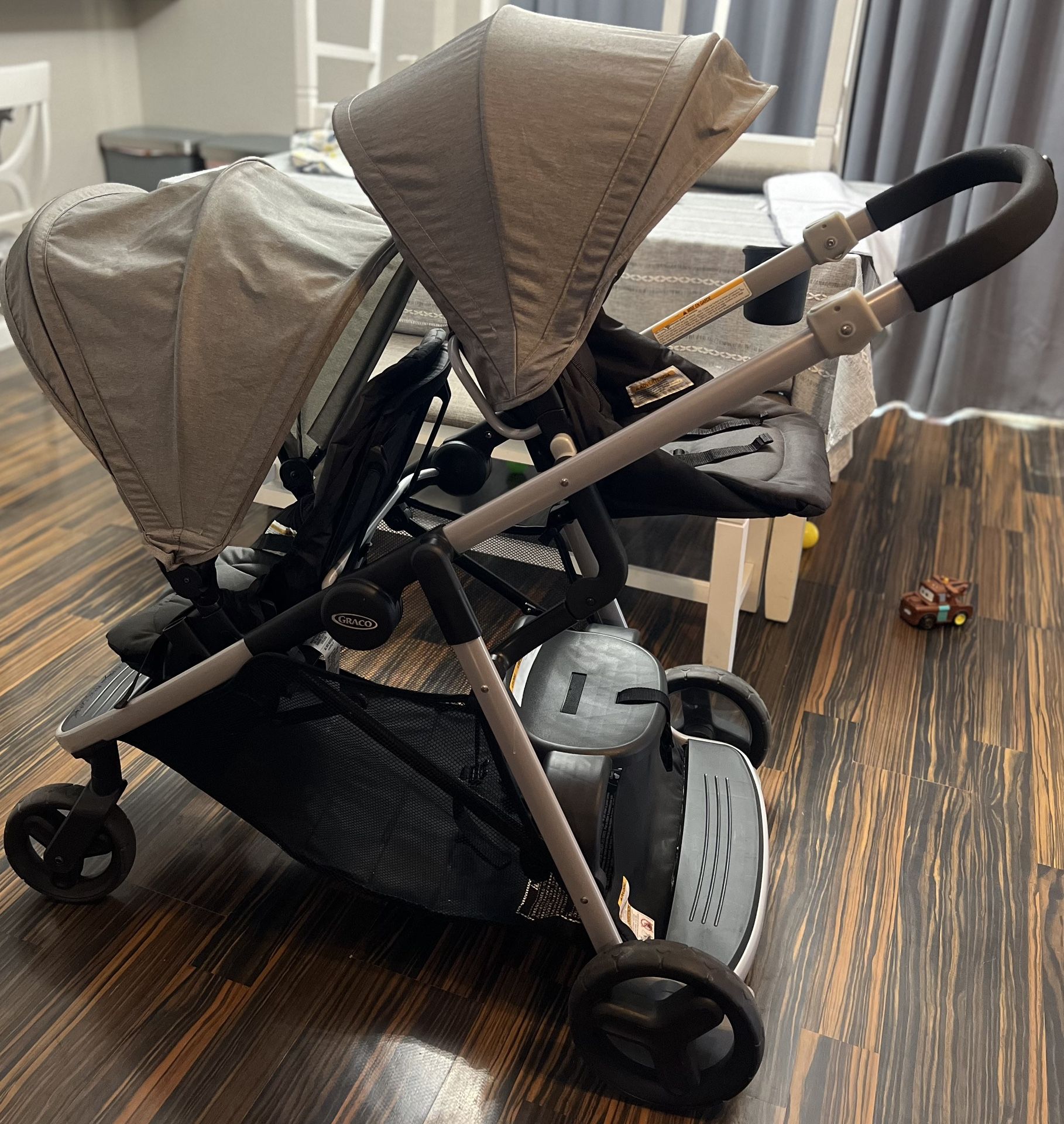 Graco Double Stroller & Infant Car Seat