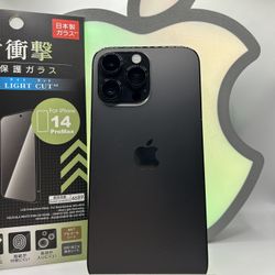 Black iPhone 14 Pro Max 1TB Unlocked Used Authentic 100% Health with PHYSICAL SIM SLOT