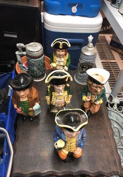 Beer Stein Vintage Collection 7 total