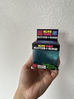 Needoh Nice Cube Blue Glow