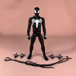Marvel Legends Black Suit Symbiote Spider-Man (2025 Spider-Man 2 Gamerverse Wave)