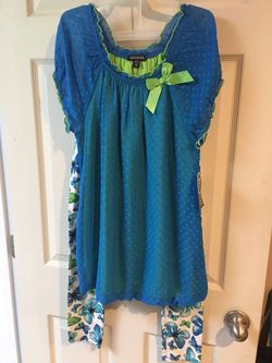 NWT Girls clothing set size 14/16