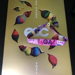 EDC GA Ticket  X3