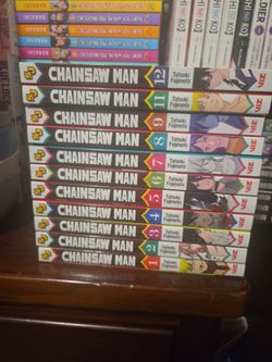 Chainsaw Man Manga Volumes 1-9, 11 & 12
