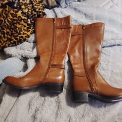 Leather Boots 