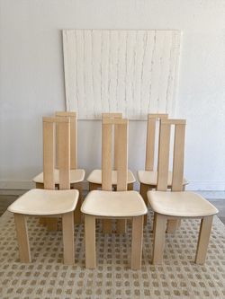 Italian post modern dining chairs Pietro Costantini