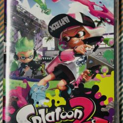 Splatoon 2 - Nintendo Switch Game/Case Tested Fast Shipping Clean