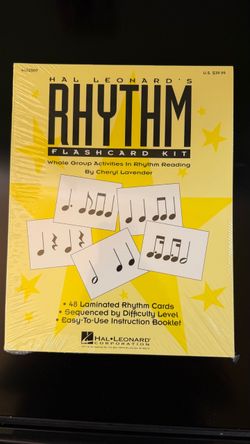 Rhythm flashcards Hal Leonard