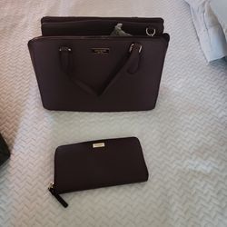 Kate spade New York burgundy purse