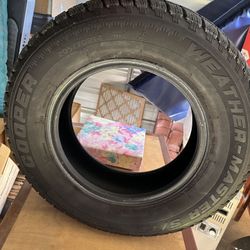 Four New Cooper Weather Master Tires 