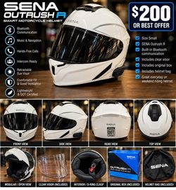Helmet Sena Outrush R