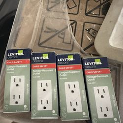 New Tamper Resistant Outlets (white)
