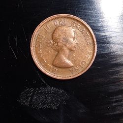 1964 Queen Elizabeth II Wheat Penny