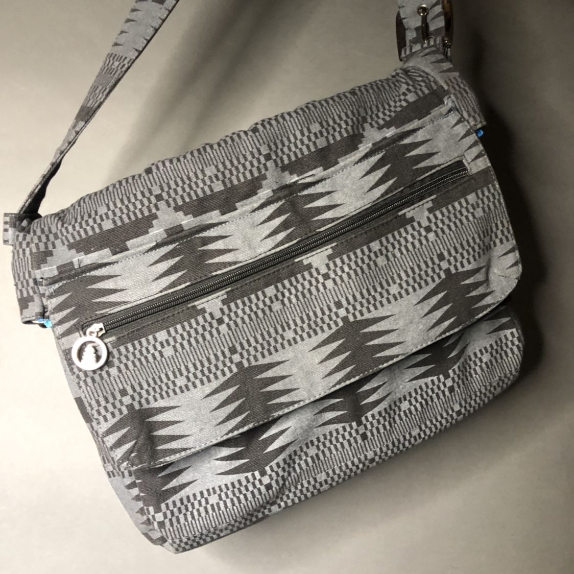 LIVITY Outernational Hemp Messenger Bag