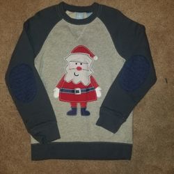 Boys  Christmas Sweatshirt Size 7 New 
