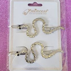 Snake Hair Clips