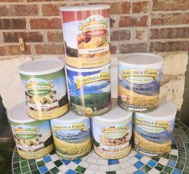 Saratoga Farms Variety 8 Cans, Survival, Camping, RV