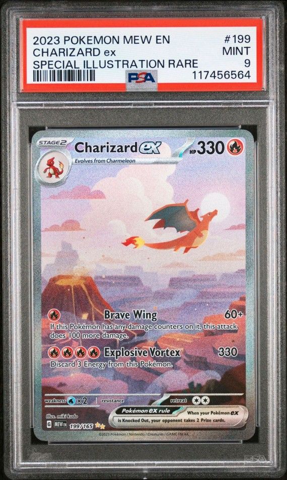 PSA 9 Charizard SIR 151